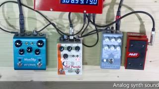 Guitar like a analog synth EarthQuaker Devices Bit Commander [upl. by Sjoberg293]