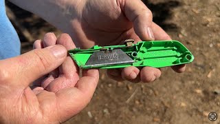 How To Change A Utility Knife Blade Mechanism Explained [upl. by Aerdna]