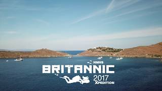 120m Britannic wreck xpedition 2017 [upl. by Dusza]