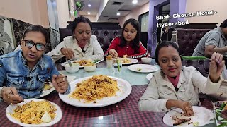 দমদার বিরিয়ানি খেয়ে মন খুশ  Arabian Chicken  Special Mutton Biryani  Shah Ghouse Hotel Hyderabad [upl. by Wolsniw]