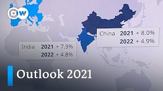 OECD gives potentially optimistic outlook for 2021  DW News [upl. by Ahseket]