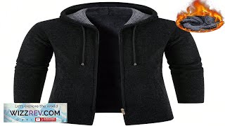 Manfinity Men Zip Up Drawstring Hooded Cardigan SHEIN USA Review [upl. by Genovera566]