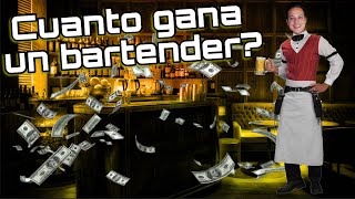 💰CUANTO GANA UN BARTENDER [upl. by Landis513]