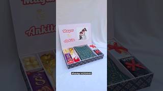 Gift Hamper Box for her engagement Gift Box diy diycrafts gift shortvideo [upl. by Lesley]