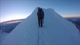 monte bianco via normale italiana [upl. by Sayette]