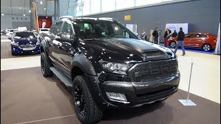 2018 Ford Ranger Wildtrak  Exterior and Interior  Autotage Stuttgart 2017 [upl. by Karlan523]