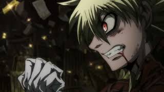 Victoria Seras vs Werewolf fight epic moment  Anime Hellsing [upl. by Callida72]