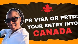 How to Apply for Permanent Resident Travel Document PRTD  PR Visa  Canadian Immigration  Canada [upl. by Thad]