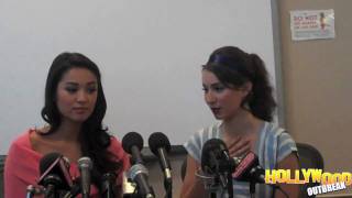 NO quotPRETTY LITTLEquot LIES FOR TROIAN BELLISARIO AND SHAY MITCHELL [upl. by Reginauld]