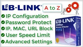 LB LINK Router A to Z Configuration  How to Setup LBLINK Wifi Router [upl. by Ecnadnak]