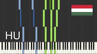 National anthem of Hungary🇭🇺  Himnusz Piano [upl. by Rivalee836]