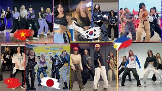 🔥💃 GIRL GROUPS DANCED TO GENTO gentodancechallenge yara 4eve snh48teamhii laysha gento [upl. by Nulubez]