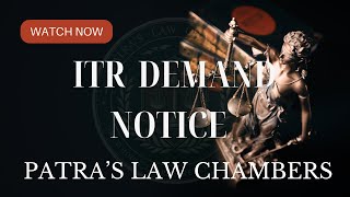 Know All About ITR Income Tax Demand Notice incometax itr showcause legalnotice itrreturn [upl. by Nadler]