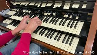 Hammond H100 Organ  Easy  Listening Medley  quotKWquot Style  Bill Tustain [upl. by Hsan945]