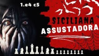 SICILIANA DO TERROR NO SITE FIDE  HUUU XADREZ NA KUKA  A00 Mieses Opening VS Sicilian Terrificus [upl. by Siram]