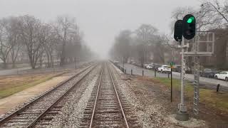 Metra Beverly Branch 107 st to 103rd street [upl. by Laurentia]