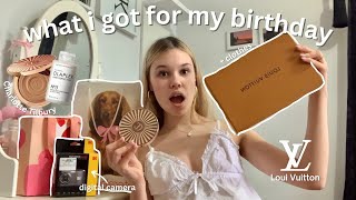 WHAT I GOT FOR MY 17TH BIRTHDAY  birthday haul ₊⊹ [upl. by Orlando]