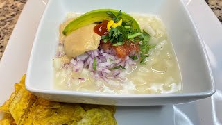 Receta de ceviche de jipijapa o ceviche con salsa de maní [upl. by Dempsey916]