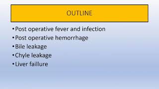 Hepatectomy complication [upl. by Hacceber]