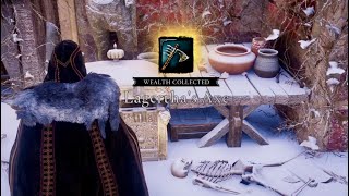 ‘Lagertha’s Axe’ wealth treasure chest in Housesteads Assassin’s Creed Valhalla [upl. by Yllen]