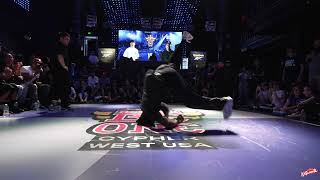 Kobe Vs Shellz  BBoy Top 16 Red Bull BC One Cypher West USA 2024  BNC [upl. by Shepp]