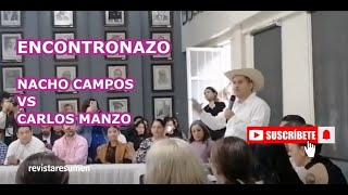 Encontronazo entre Nacho Campos y Carlos Manzo durante el proceso de entregarecepción de Uruapan [upl. by Hanikas394]