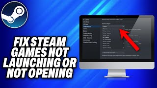 How To Fix Steam Games Not Launching or Not Opening 2024  Easy Fix [upl. by Malachi30]