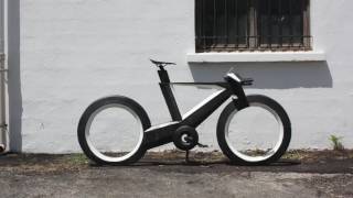 THE CYCLOTRON BIKE Revolutionary Spokeless Bike [upl. by Chaworth]