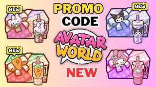 NEW PROMO CODE ✅ FREE FOR ALL PLAYER 🩷  AVATAR WORLD PROMO CODE [upl. by Mccallum]