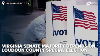 Virginia Democrat State Senate majority hinges on Loudoun County special election [upl. by Elva983]