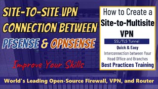 Level Up Your Network Security SitetoMultisite VPN with pfSense and OPNsense [upl. by Ahsilac403]