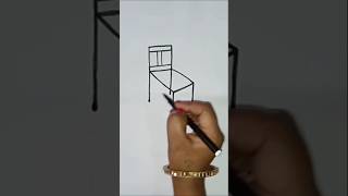 कुर्सी का चित्र बनाना सीखें  Chair Drowing banana sikhe drowning chair [upl. by Curt22]