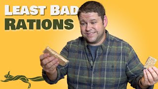 I Ate 5 Different Ration Bars for a Week  My Recommendations [upl. by Sivehc]