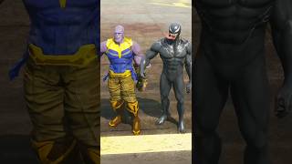 IRON MAN VS THANOS  TEAM BATTLE  Shorts  GTA5 [upl. by Nebuer893]