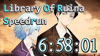 【Library Of Ruina】True Ending Speedrun  65801【真エンドRTA】 [upl. by Beitz42]