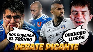 ¡HINCHA DE LA U DE CHILE LLORA y ACUSA A COLO COLO DE ROBAR EL CAMPEONATO 🤣🤬  DEBATE PICANTE [upl. by Ephrem]