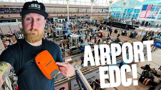 What to carry when flying  Airport EDC [upl. by Kincaid]