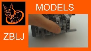 REAL WORKING LEGO AUTOMATIC GEARBOX [upl. by Adil]