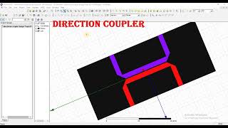 directional coupler design results 1×2 operating at 08GHz09GHz24GHz38GHz58GHz in hfss [upl. by Nimar]