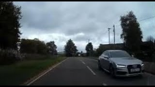 Winter Road Trip Drive With Music On History Visit To Meigle Strathmore Perthshire Scotland [upl. by Christophe]