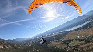 Mount Swansea BC paragliding [upl. by Hayilaa506]