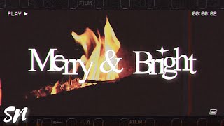 Sarah Nathalié  Merry amp Bright feat Cade Kellam Lyric Video [upl. by Atiseret24]