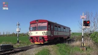 Martin96CLC  Czech  Slovak Level Crossing 2016  České a slovenské železniční přejezdy [upl. by Ennaegroeg45]