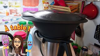 Les fonctions du thermomix 1 la cuisson vapeur [upl. by Aelegna980]