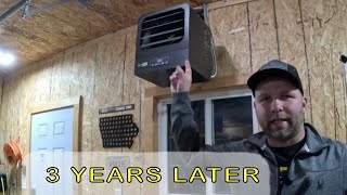 Heating My Garage with Electric Heat for Over 3 Years  Hows it going [upl. by Fronia108]