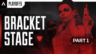 ALGS Year 4 Split 1 Playoffs  Day 3 Bracket Stage Part One  Apex Legends [upl. by Edaw431]