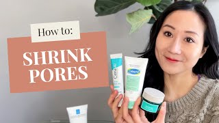 Shrink Enlarged Pores Like a Dermatologist  Dr Jenny Liu [upl. by Tertia]