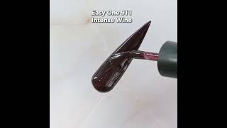 Smalto Semipermanente EasyOne  911 Intense Wine [upl. by Bently]