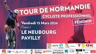 Tour de Normandie cycliste 2024  Etape 2  LIVE [upl. by Nyletac575]