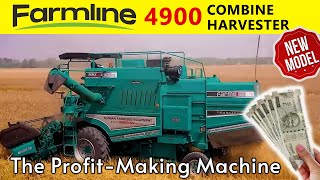 Farmline 4900 Combine Harvester  The Profitmaking Machine [upl. by Davey542]